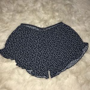 brandy melville floral shorts